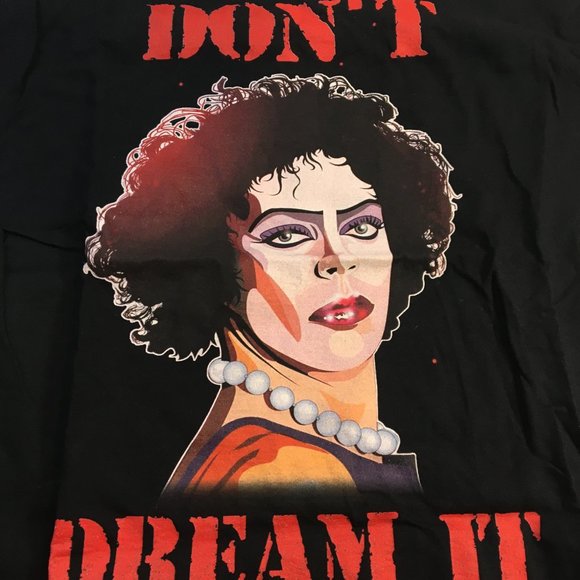 Rocky Horror Tim Curry Frankenfurter Pennywise Tee - Picture 4 of 6